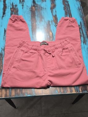 Kangol Men's Dusty Pink Jogger Sweatpants